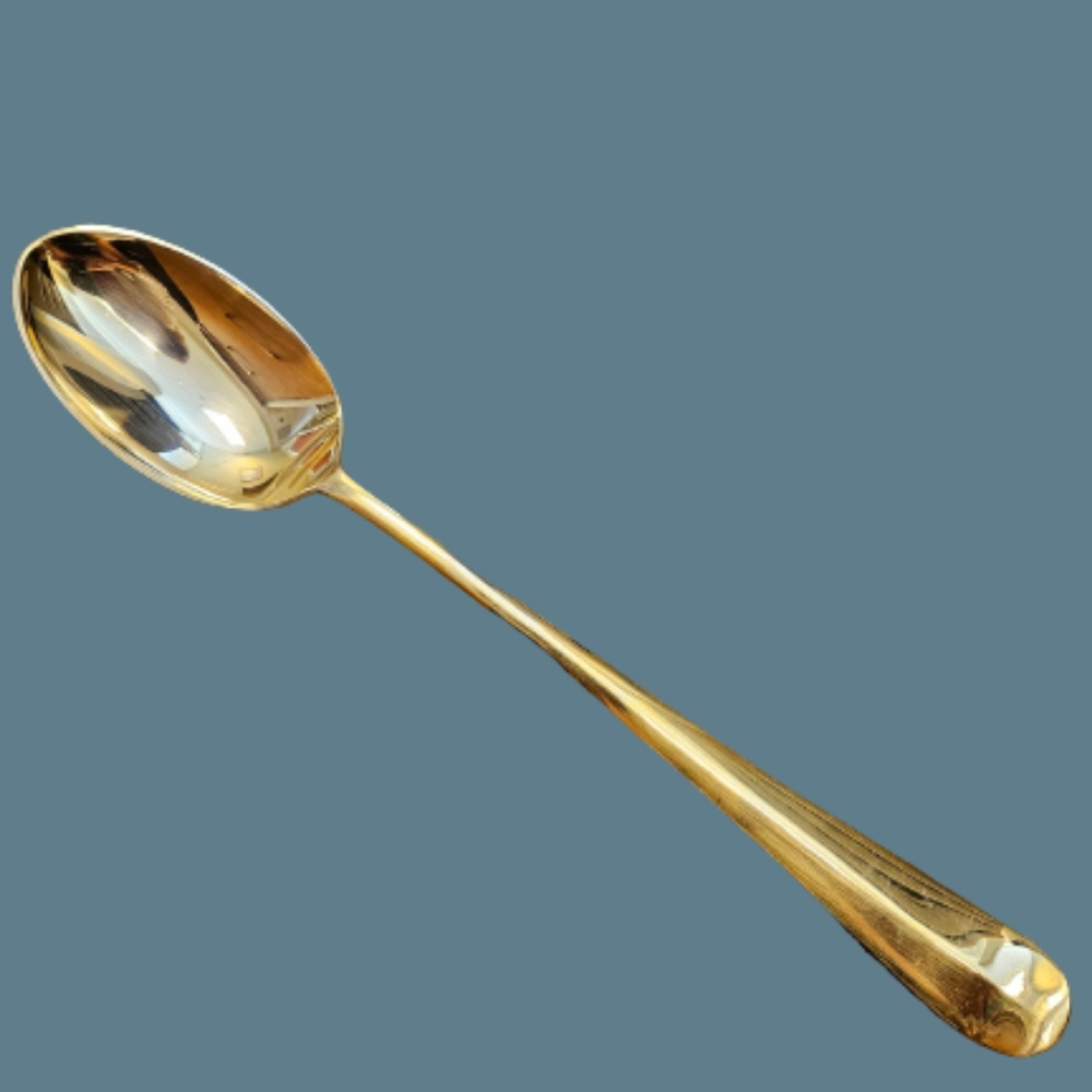 Vintage Gerity Gold Plated G48 Serving Spoon